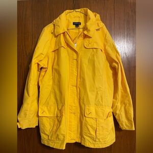 Lands' End Yellow Women's Utility Jacket